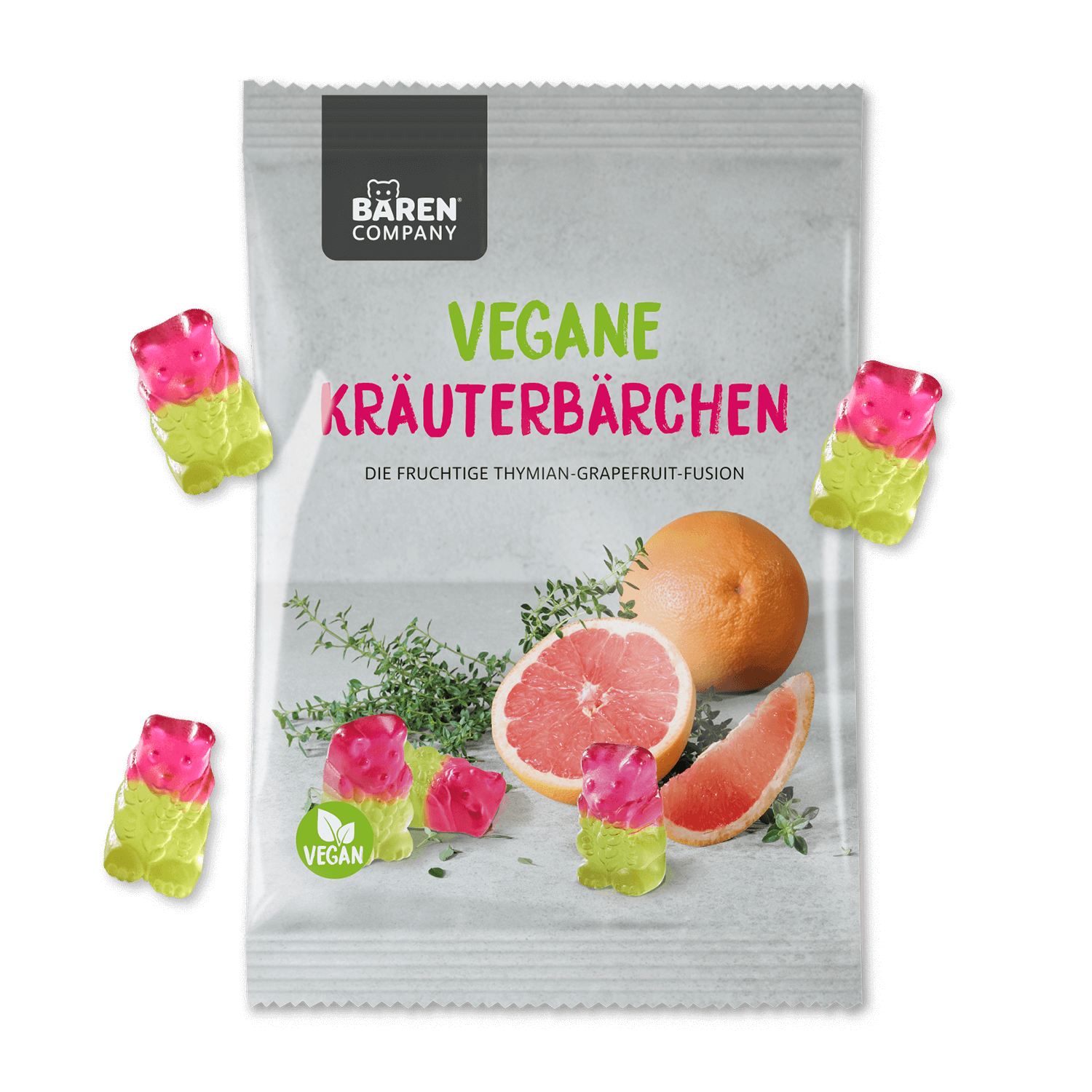 Kräuterbärchen Thymian-Grapefruit